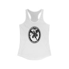 Load image into Gallery viewer, St. Michael Protect Us Racerback Tank (Slim Fit)
