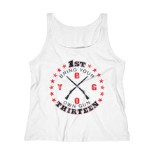 Load image into Gallery viewer, 1st Thirteen &amp; BYOG Combo, Relaxed Jersey Tank Top
