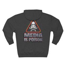 Load image into Gallery viewer, Media Is Poison - Premium Pullover Hoodie
