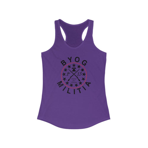 BYOG Militia, Racerback Tank (Slim Fit)