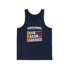 Load image into Gallery viewer, I Love 4 Things - BBQ, Beer, Bacon and Quickies

