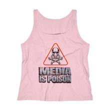 Load image into Gallery viewer, Media Is Poison, Relaxed Jersey Tank Top
